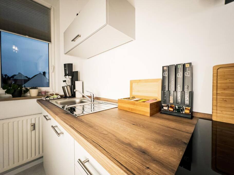Purer Luxus Mit 2 Schlafzimmern, Balkon Und Privat-Parkplatz Leipzig Exteriör bild