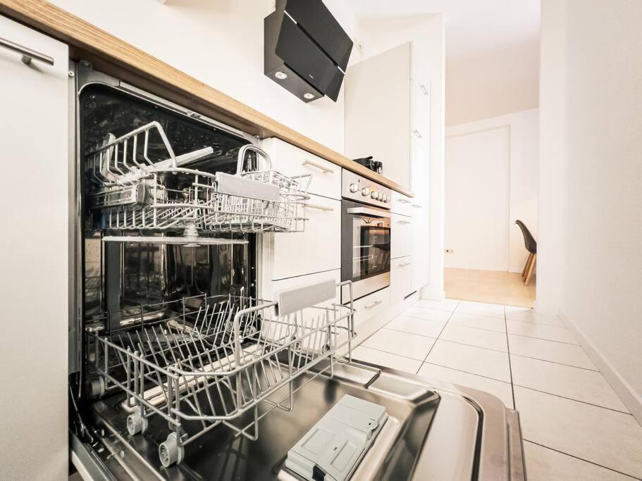 Purer Luxus Mit 2 Schlafzimmern, Balkon Und Privat-Parkplatz Leipzig Exteriör bild